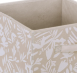 СПЕЙСИО КУБ, короб, 31х31х31см, растения, бежевый