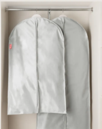 СЕЙРА, чехол для одежды, 135х60 см, серый