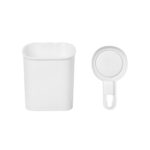 НОДРИЛ, стакан для зубных щеток на вакуумных присосках, белый