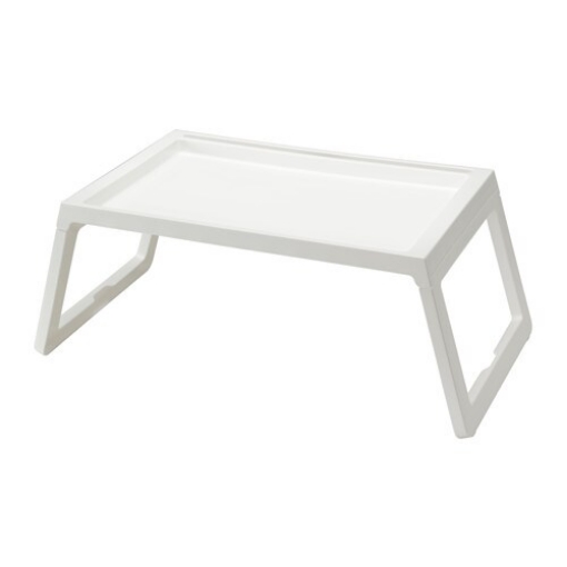 КЛИПСК, столик-поднос на ножках, белый КЛИПСК, столик-поднос на ножках, белый