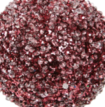 ВИНТЕР, шар елочный с блестками, 8 см, темно-розовый