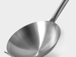 HANNA KNOVELL, сковорода-вок с ручкой, 30 см, нержавеющая сталь