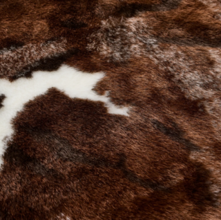 ВАЙЛД / ФИЛО, шкура коровья искусственная, 85х105 см, коричневый