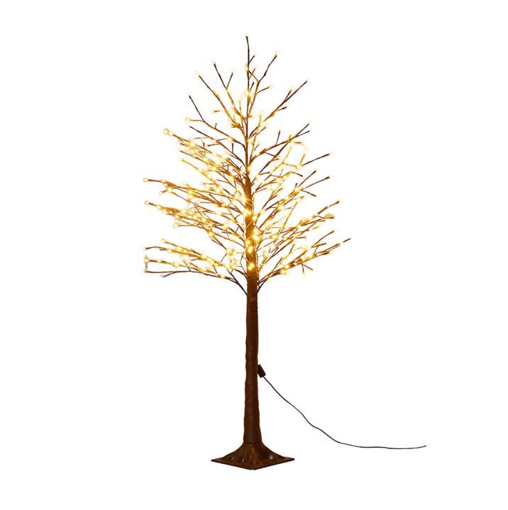 ВИНТЕРЛАЙТ, светодиодное дерево, 210 см, тёплый свет, коричневый