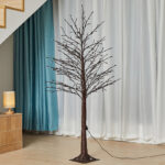 ВИНТЕРЛАЙТ, светодиодное дерево, 210 см, тёплый свет, коричневый