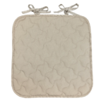 СИТТЭ, подушка-галета на стул, 38х38 см, бежевый