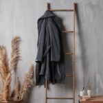 ГРИ САНДРЕ, халат махровый, мужской, р 44, темно-серый