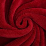 ЭТЕЛЬ, плед с рукавами, 150х200 см, корал-флис, бордовый