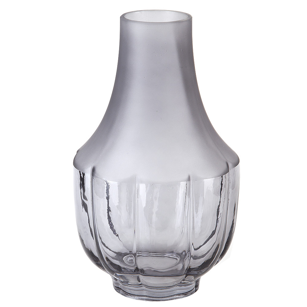 ГЛЭДИС, ваза для цветов, 26 см, 2,2 л, стекло