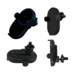 XIAOMI Wireless Car Charger 20W, автомобильное зарядное устройство с автодержателем, черный