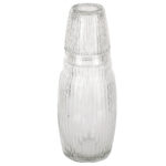 СУИТ, графин со стаканом, набор 2 предмета, 1 л, стекло