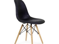 ПЭЧВОРК, стул мягкий из экокожи, графит