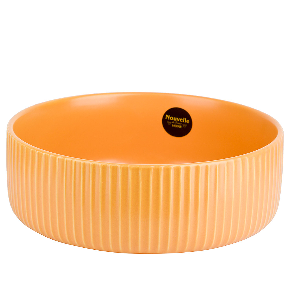 СКАНДИ, салатник, фарфор, 16х7 см, оранжевый СКАНДИ, салатник, фарфор, 16х7 см, оранжевый