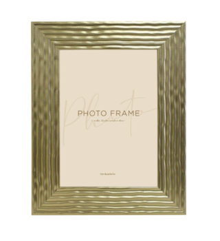 ТЕКСТУРА, фоторамка, 10х15 см, золотой