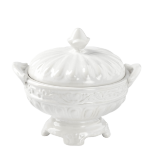 ВИНТАЖ, конфетница, 300 мл, керамика, белый