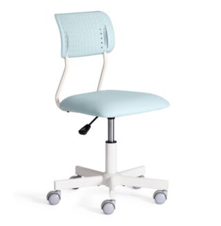 КИДС ФАННИ, рабочее кресло детское, белый/голубой