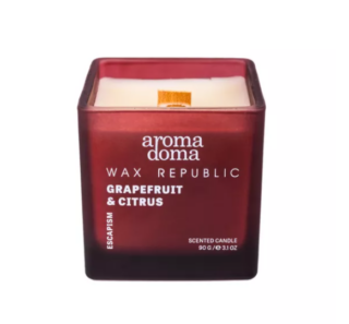 АРОМА ВАКС, свеча в банке, грейпфрут и цитрусы