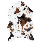 ВАЙЛД, ковер-шкура, 60х90 см, корова, коричневый