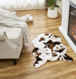 ВАЙЛД, ковер-шкура, 60х90 см, корова, коричневый