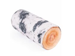 БЕРЕЗА, подушка-валик в виде бревна, 38 см