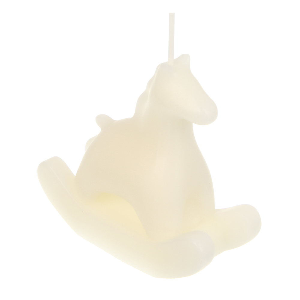 ВИНТЕР, свеча в форме лошадки, 9 см, воск