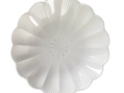 РОМАШКА, десертная тарелка, фарфор, 18 см, белый