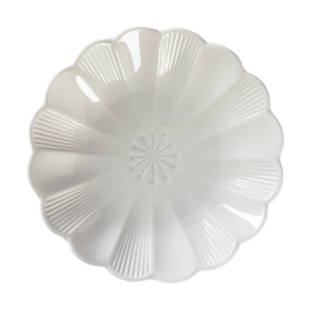 РОМАШКА, десертная тарелка, фарфор, 18 см, белый