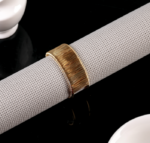 АВРОРА, кольцо для салфетки, золотой