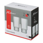 АСТРА, набор стаканов, 400 мл, стекло рифленое, 2 шт