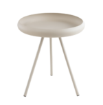 ТРИПЛ, столик журнальный, круглый, 45 см, бежевый
