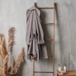 СОФТ МИСТ, халат махровый, мужской, р 44, серый