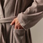 СОФТ МИСТ, халат махровый, мужской, р 44, серый