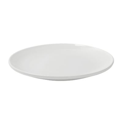 ХАННА, тарелка с утолщенными краями, 20 см, фарфор, белый