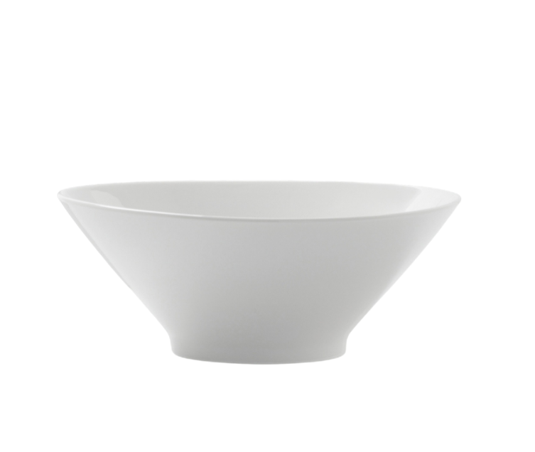 ХАННА, салатник, конический, 1 л, фарфор, белый