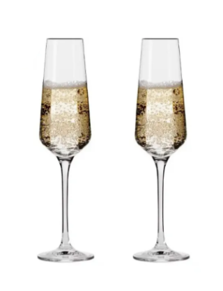 АЛЛЕГРА, набор бокалов для шампанского, 195 мл, 2 шт