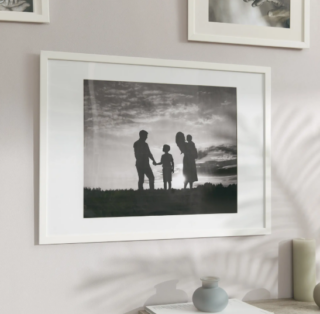 АВИЛА, рамка, 50х70 см, МДФ, белый