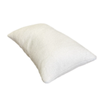 ФЛОРИНА, подушка декоративная, 30х50 см, плюш, кремовый