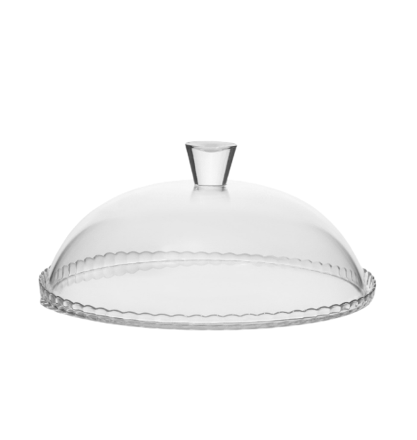 ПАТИССЕРИ, блюдо с крышкой, 32 см, стекло