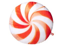 ЛЕДЕНЕЦ, круглая подушка в виде леденца, 30 см