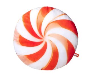 ЛЕДЕНЕЦ, круглая подушка в виде леденца, 30 см