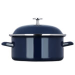 НОЭМИ, кастрюля эмалированная, 2,7 л, индукция, синий