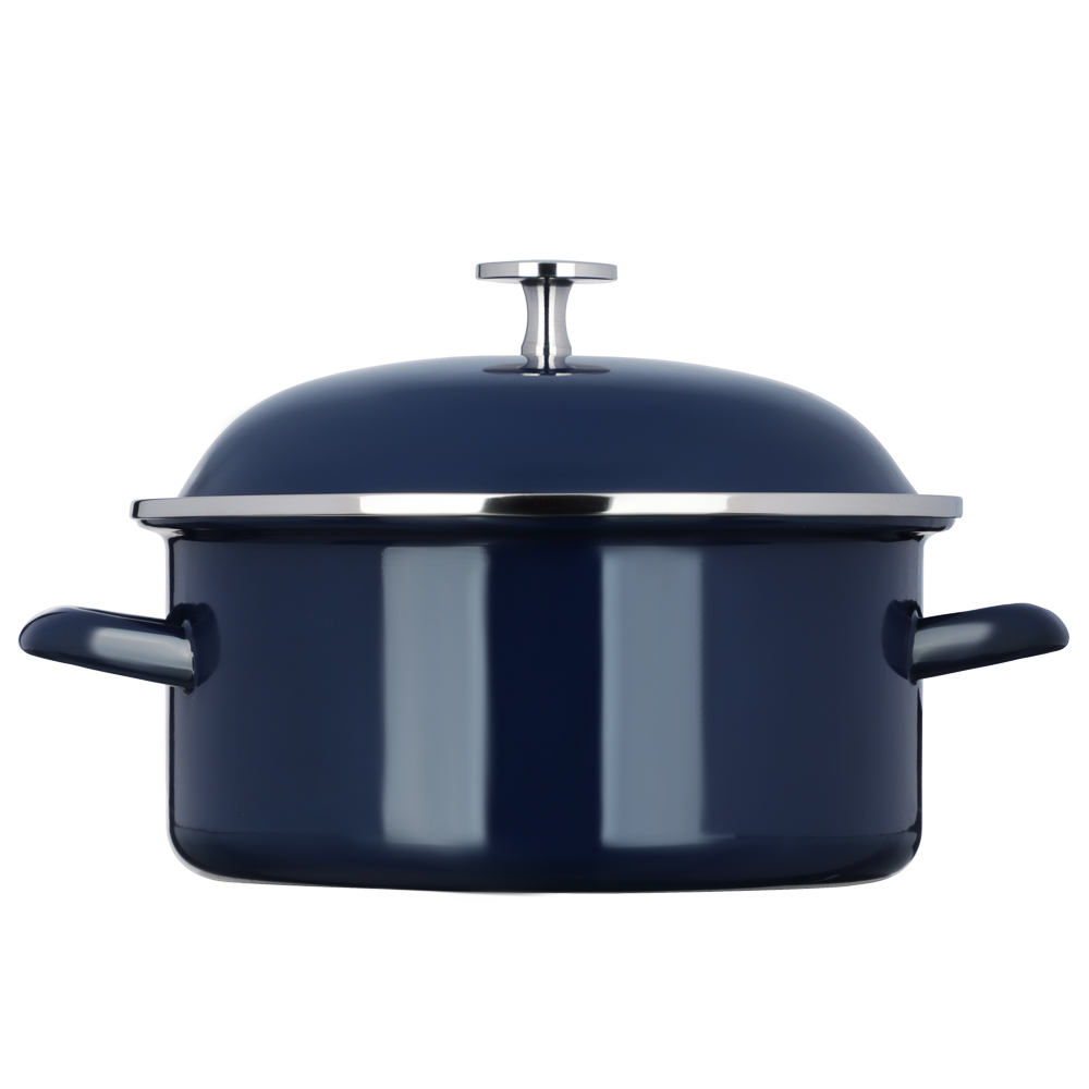 НОЭМИ, кастрюля эмалированная, 2,7 л, индукция, синий