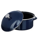 НОЭМИ, кастрюля эмалированная, 2,7 л, индукция, синий