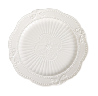 ЭТЮД, тарелка пирожковая, 15 см, керамика, белый