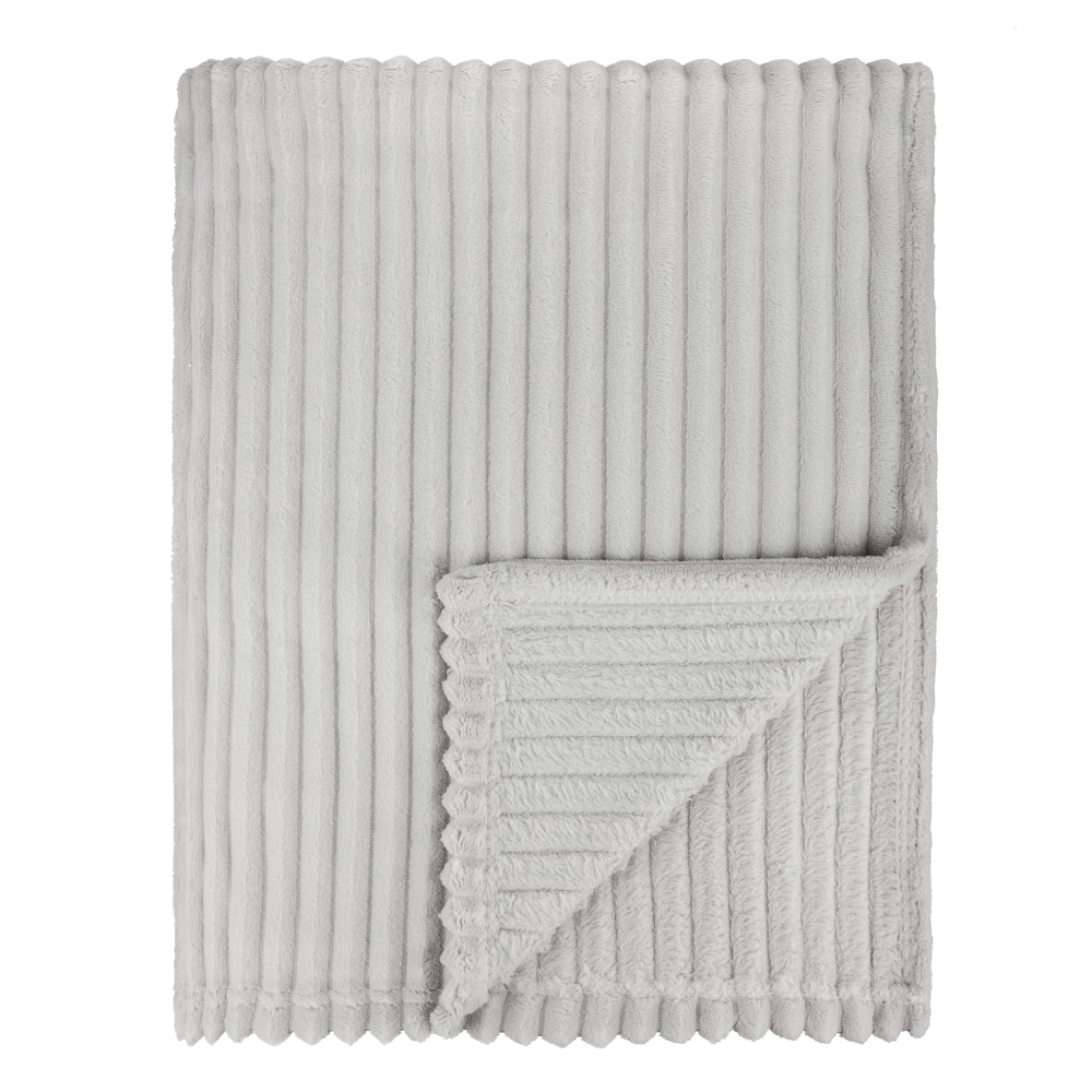 ФРЕЯ, плед, 200х220 см, микрофибра, серый