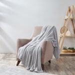 ФРЕЯ, плед, 200х220 см, микрофибра, серый