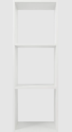 СПЕЙСИО КУБ, стеллаж, 3 секции, белый, 36х104х31,5 см