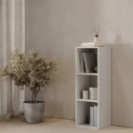 СПЕЙСИО КУБ, стеллаж, 3 секции, белый, 36х104х31,5 см