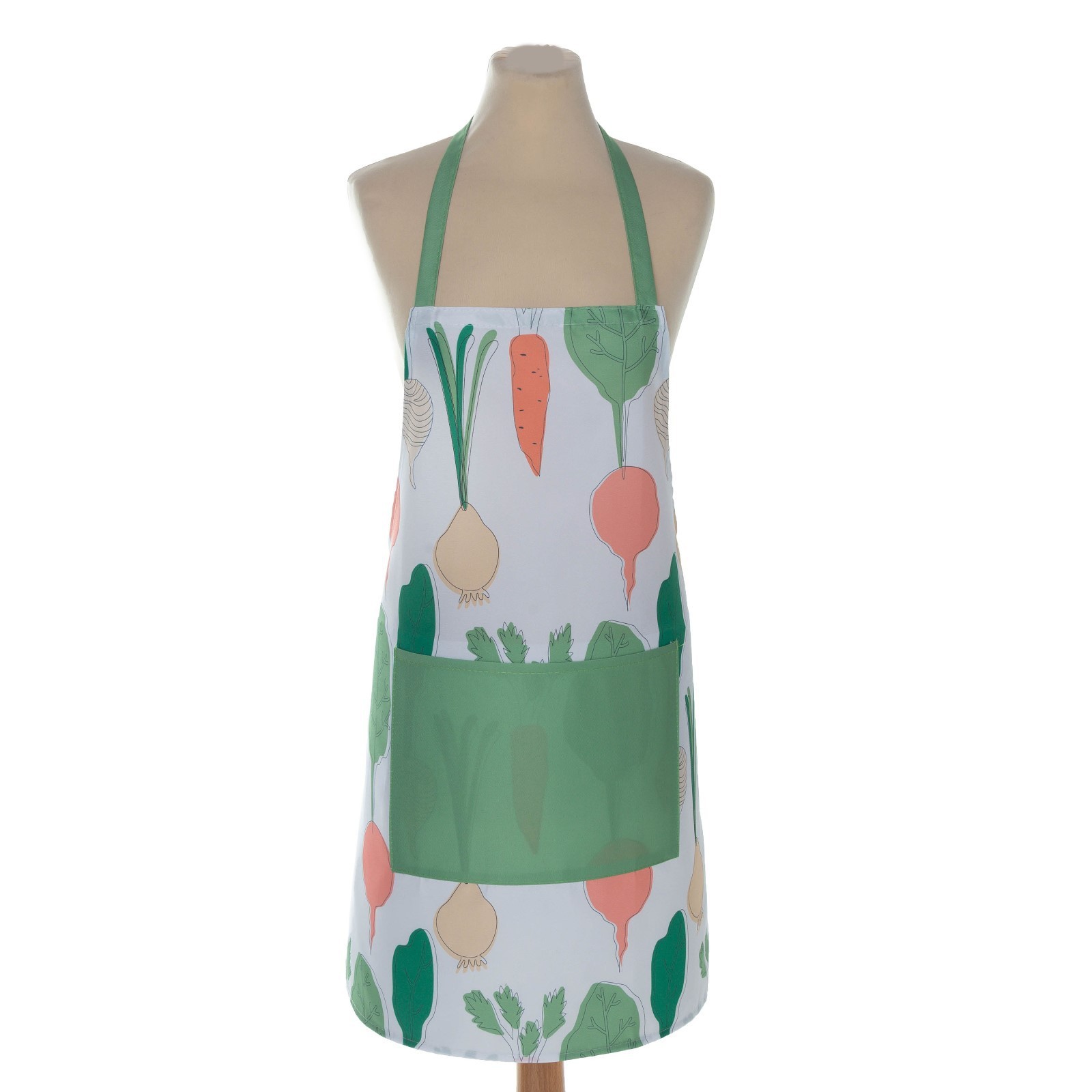 ОВОЩИ, фартук кухонный, 70х72 см, разноцветный