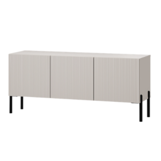 ПАНДОРА, тумба под ТВ на ножках, 114х50х34 см, кашемир